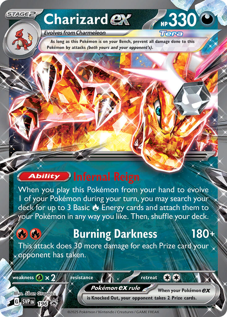 Charizard EX (196) [Scarlet & Violet: Black Star Promos] | L.A. Mood Comics and Games