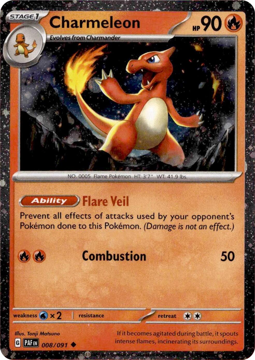 Charmeleon (008/091) (Cosmos Holo) [Miscellaneous Cards] | L.A. Mood Comics and Games