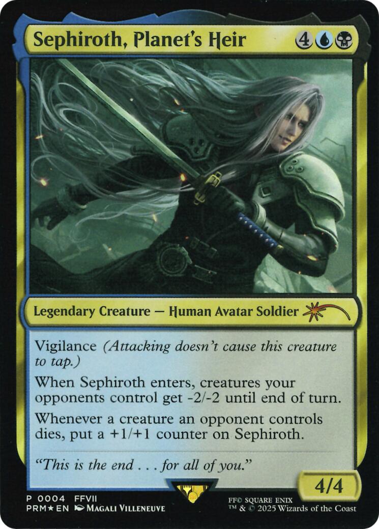 Sephiroth, Planet's Heir (Costco Bundle) [FINAL FANTASY Promos] | L.A. Mood Comics and Games