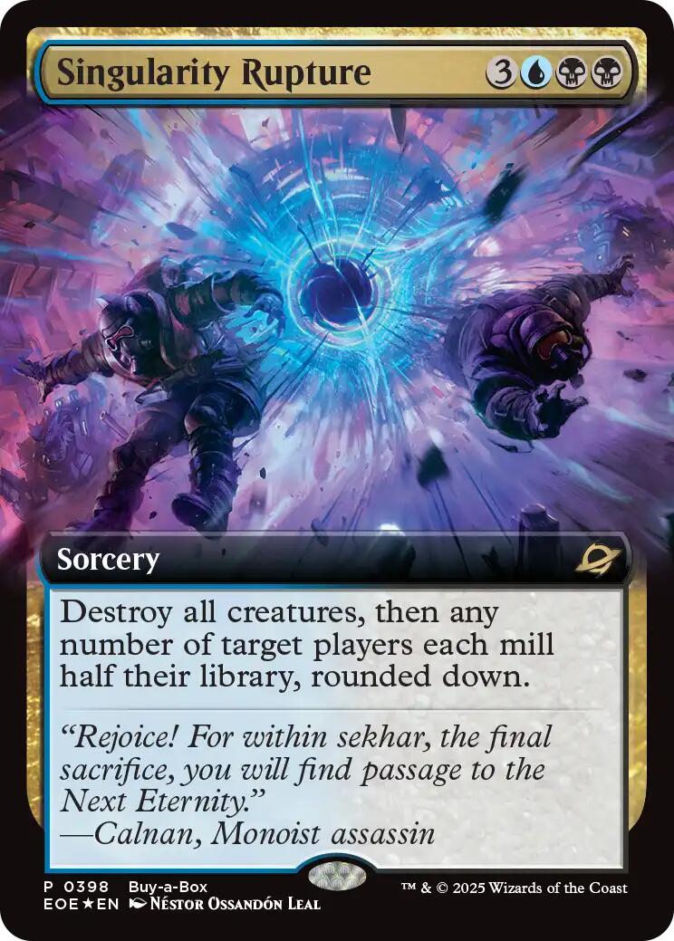 Singularity Rupture (Extended Art) (Buy-A-Box) [Edge of Eternities] | L.A. Mood Comics and Games