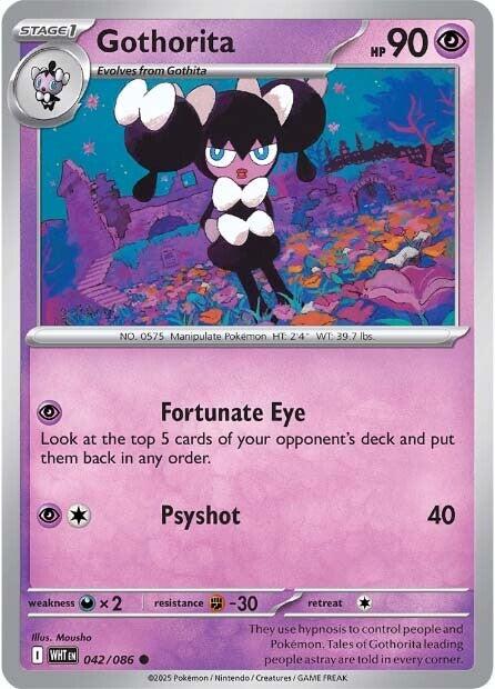 Gothorita (042/086) [Scarlet & Violet: White Flare] | L.A. Mood Comics and Games