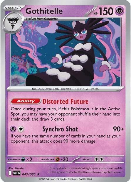 Gothitelle (043/086) [Scarlet & Violet: White Flare] | L.A. Mood Comics and Games