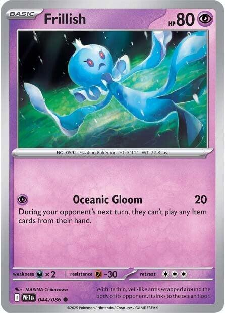 Frillish (044/086) [Scarlet & Violet: White Flare] | L.A. Mood Comics and Games