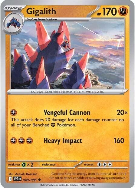 Gigalith (048/086) [Scarlet & Violet: White Flare] | L.A. Mood Comics and Games