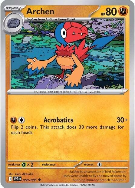 Archen (050/086) [Scarlet & Violet: White Flare] | L.A. Mood Comics and Games