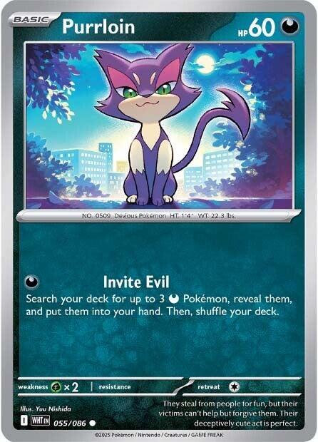 Purrloin (055/086) [Scarlet & Violet: White Flare] | L.A. Mood Comics and Games