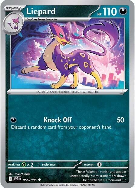 Liepard (056/086) [Scarlet & Violet: White Flare] | L.A. Mood Comics and Games