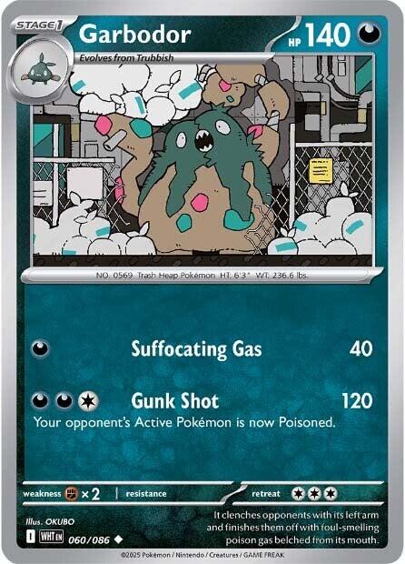 Garbodor (060/086) [Scarlet & Violet: White Flare] | L.A. Mood Comics and Games