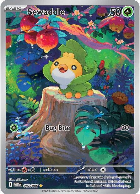 Sewaddle (087/086) [Scarlet & Violet: White Flare] | L.A. Mood Comics and Games
