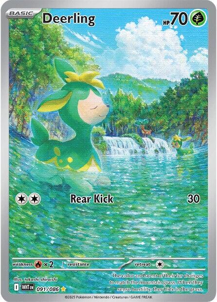 Deerling (091/086) [Scarlet & Violet: White Flare] | L.A. Mood Comics and Games