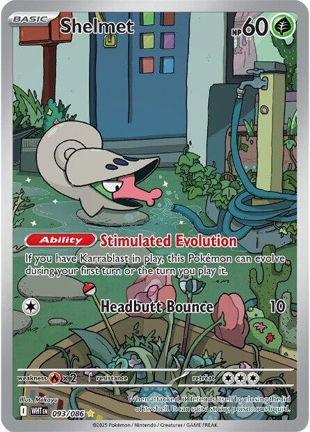Shelmet (093/086) [Scarlet & Violet: White Flare] | L.A. Mood Comics and Games