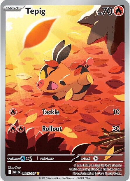 Tepig (096/086) [Scarlet & Violet: White Flare] | L.A. Mood Comics and Games