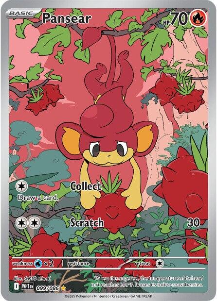 Pansear (099/086) [Scarlet & Violet: White Flare] | L.A. Mood Comics and Games