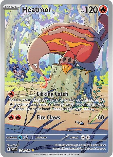 Heatmor (104/086) [Scarlet & Violet: White Flare] | L.A. Mood Comics and Games