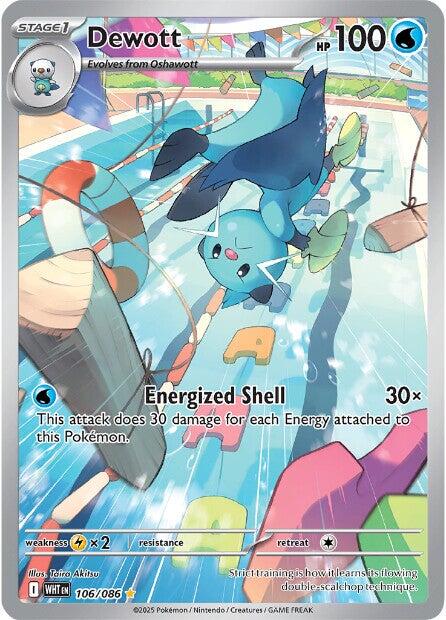 Dewott (106/086) [Scarlet & Violet: White Flare] | L.A. Mood Comics and Games