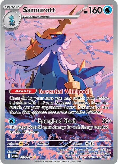 Samurott (107/086) [Scarlet & Violet: White Flare] | L.A. Mood Comics and Games