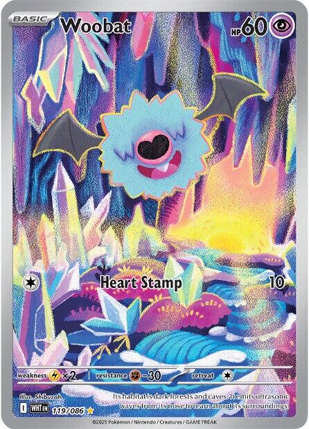 Woobat (119/086) [Scarlet & Violet: White Flare] | L.A. Mood Comics and Games