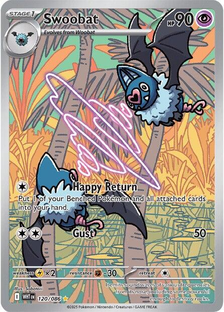 Swoobat (120/086) [Scarlet & Violet: White Flare] | L.A. Mood Comics and Games