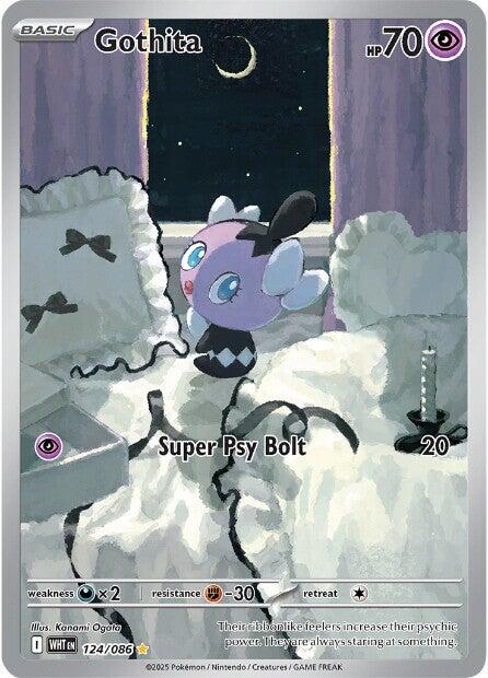 Gothita (124/086) [Scarlet & Violet: White Flare] | L.A. Mood Comics and Games