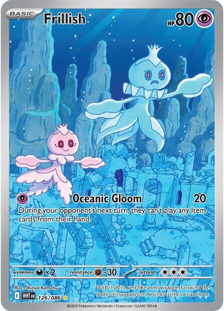 Frillish (126/086) [Scarlet & Violet: White Flare] | L.A. Mood Comics and Games