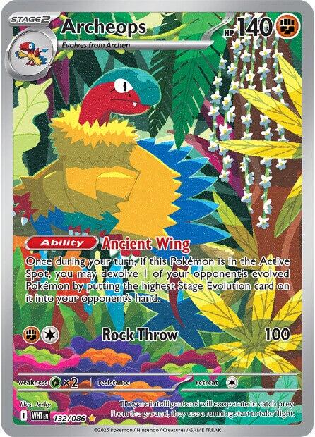 Archeops (132/086) [Scarlet & Violet: White Flare] | L.A. Mood Comics and Games
