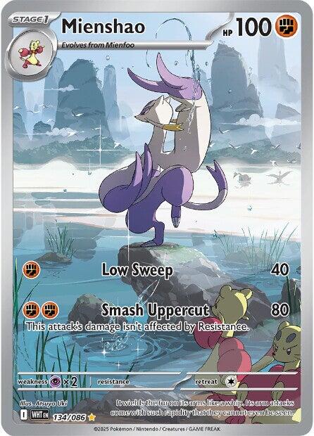 Mienshao (134/086) [Scarlet & Violet: White Flare] | L.A. Mood Comics and Games