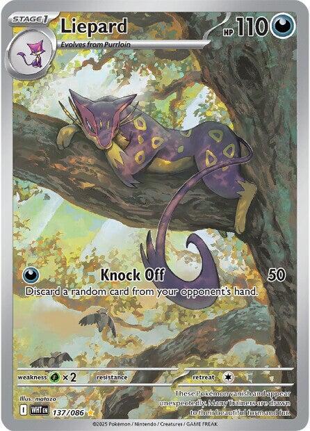 Liepard (137/086) [Scarlet & Violet: White Flare] | L.A. Mood Comics and Games