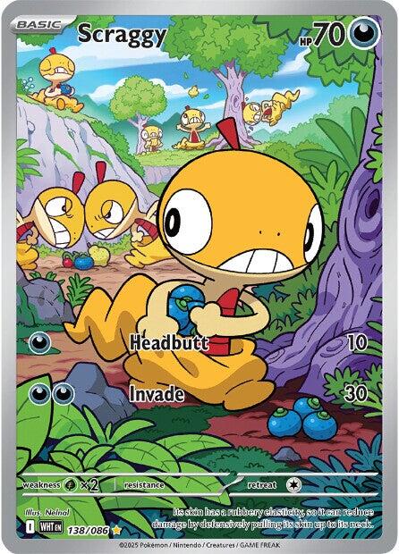 Scraggy (138/086) [Scarlet & Violet: White Flare] | L.A. Mood Comics and Games