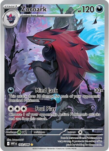 Zoroark (143/086) [Scarlet & Violet: White Flare] | L.A. Mood Comics and Games