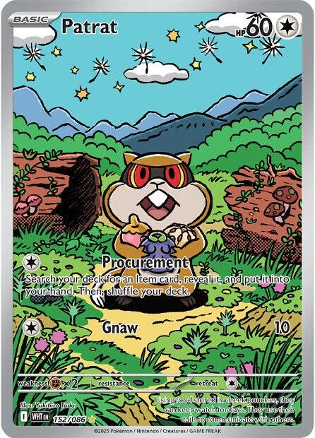 Patrat (152/086) [Scarlet & Violet: White Flare] | L.A. Mood Comics and Games