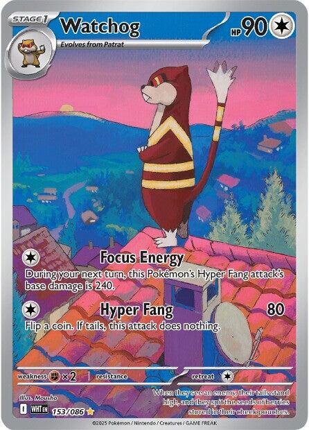 Watchog (153/086) [Scarlet & Violet: White Flare] | L.A. Mood Comics and Games