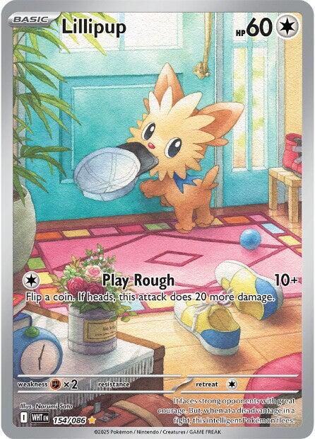 Lillipup (154/086) [Scarlet & Violet: White Flare] | L.A. Mood Comics and Games