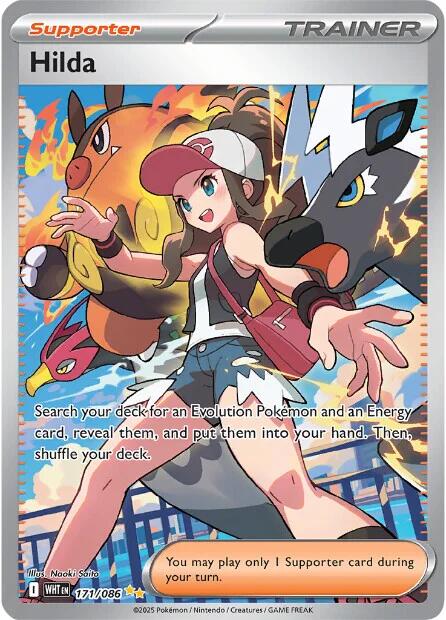 Hilda (171/086) [Scarlet & Violet: White Flare] | L.A. Mood Comics and Games