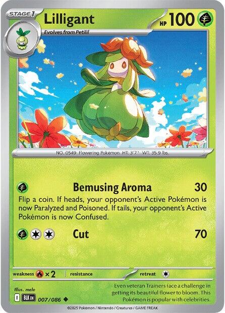 Lilligant (007/086) [Scarlet & Violet: Black Bolt] | L.A. Mood Comics and Games