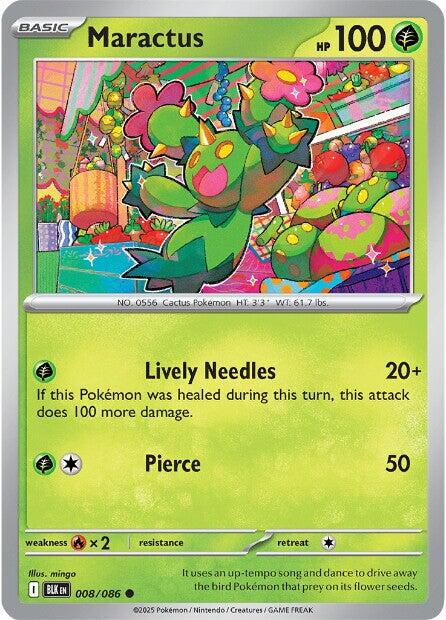 Maractus (008/086) [Scarlet & Violet: Black Bolt] | L.A. Mood Comics and Games