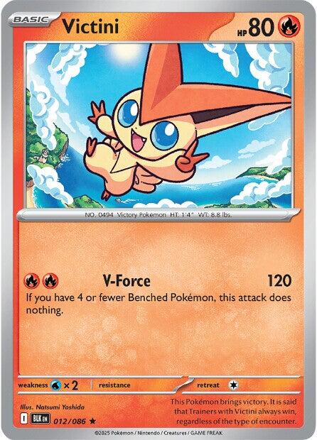 Victini (012/086) [Scarlet & Violet: Black Bolt] | L.A. Mood Comics and Games