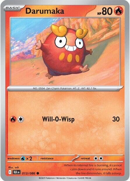 Darumaka (013/086) [Scarlet & Violet: Black Bolt] | L.A. Mood Comics and Games