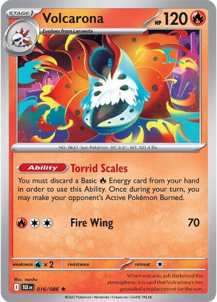 Volcarona (016/086) [Scarlet & Violet: Black Bolt] | L.A. Mood Comics and Games