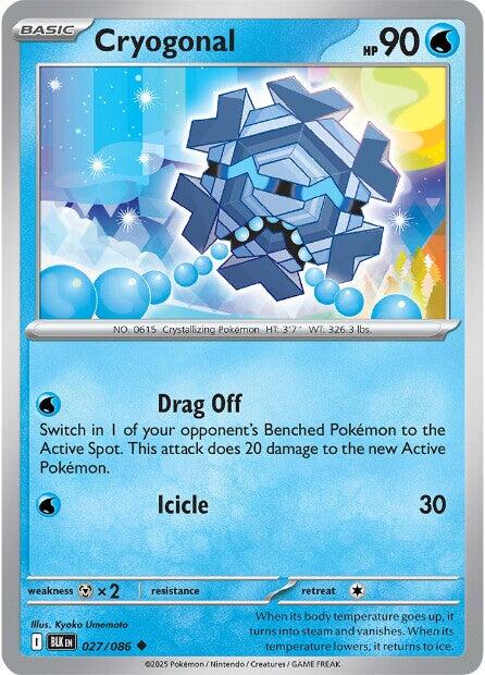 Cryogonal (027/086) [Scarlet & Violet: Black Bolt] | L.A. Mood Comics and Games