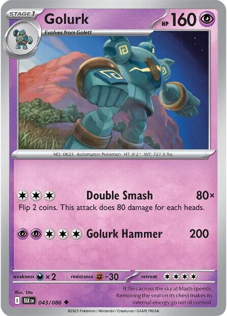 Golurk (043/086) [Scarlet & Violet: Black Bolt] | L.A. Mood Comics and Games