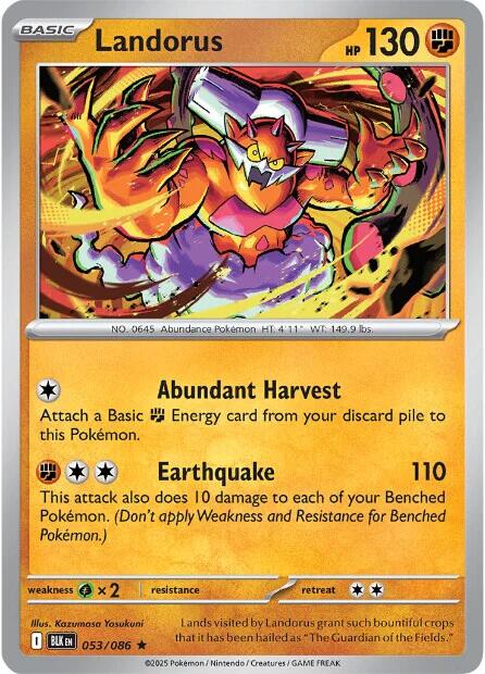 Landorus (053/086) [Scarlet & Violet: Black Bolt] | L.A. Mood Comics and Games