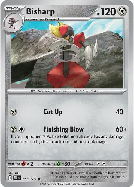 Bisharp (065/086) [Scarlet & Violet: Black Bolt] | L.A. Mood Comics and Games