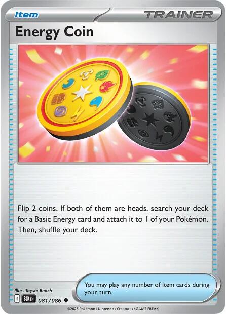 Energy Coin (081/086) [Scarlet & Violet: Black Bolt] | L.A. Mood Comics and Games