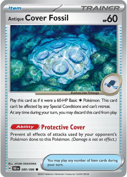 Antique Cover Fossil (080/086) [Scarlet & Violet: Black Bolt] | L.A. Mood Comics and Games