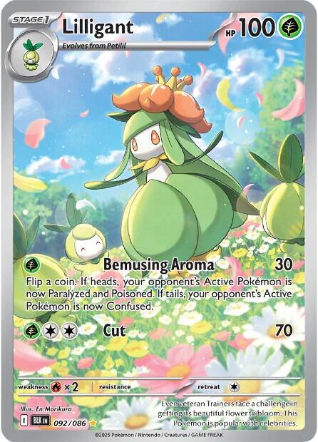 Lilligant (092/086) [Scarlet & Violet: Black Bolt] | L.A. Mood Comics and Games