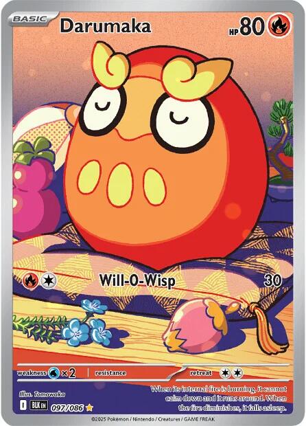 Darumaka (097/086) [Scarlet & Violet: Black Bolt] | L.A. Mood Comics and Games