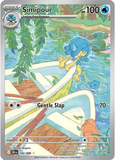 Simipour (102/086) [Scarlet & Violet: Black Bolt] | L.A. Mood Comics and Games