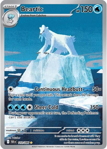 Beartic (110/086) [Scarlet & Violet: Black Bolt] | L.A. Mood Comics and Games