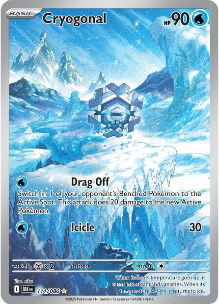 Cryogonal (111/086) [Scarlet & Violet: Black Bolt] | L.A. Mood Comics and Games