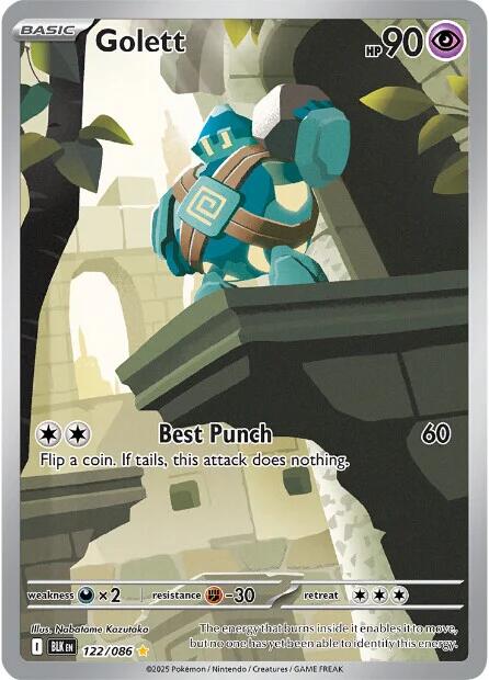 Golett (122/086) [Scarlet & Violet: Black Bolt] | L.A. Mood Comics and Games